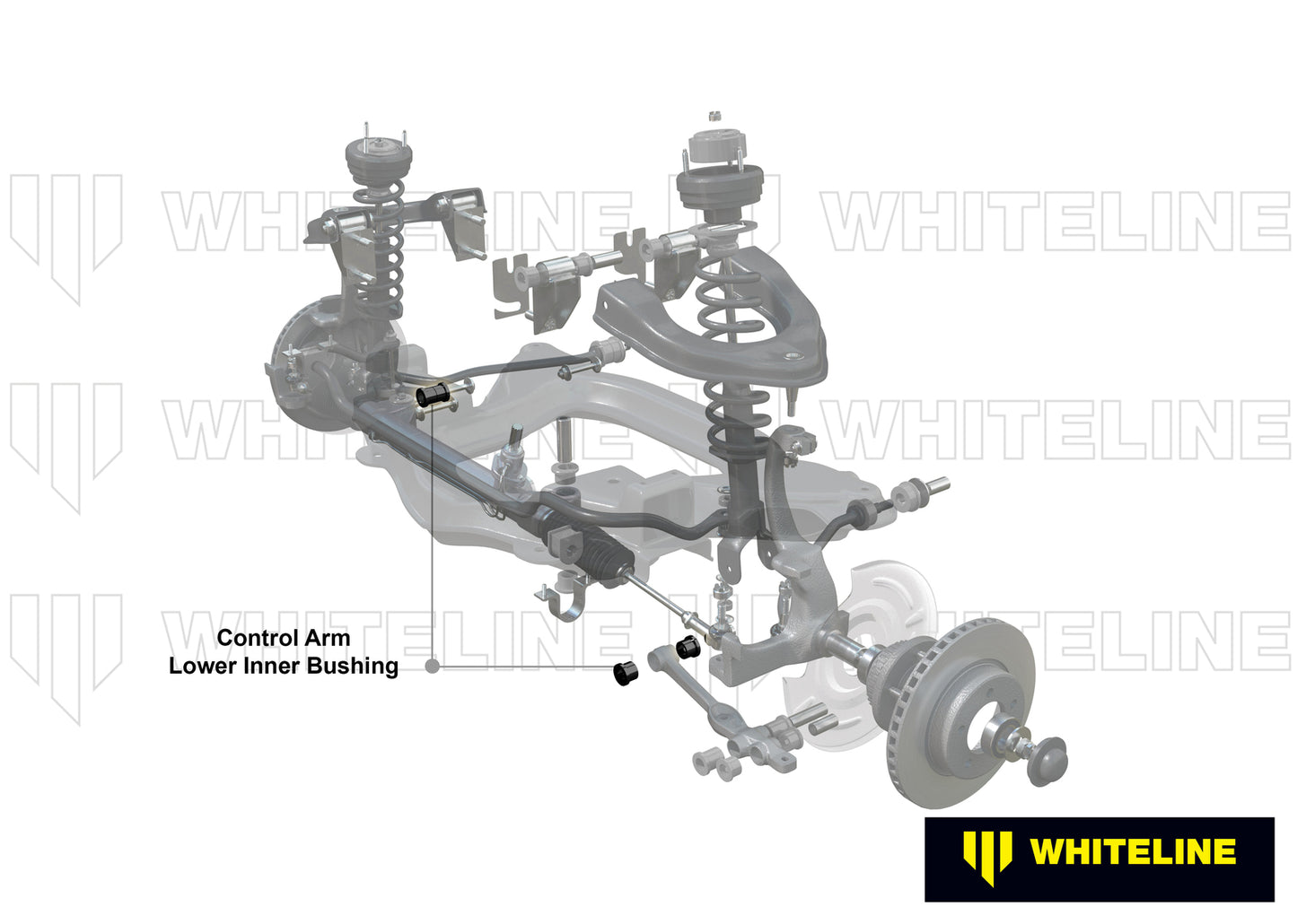 Whiteline Front Control Arm Lower - Inner Bushing Kit to Suit Ford Cortina TE, TF | W51711