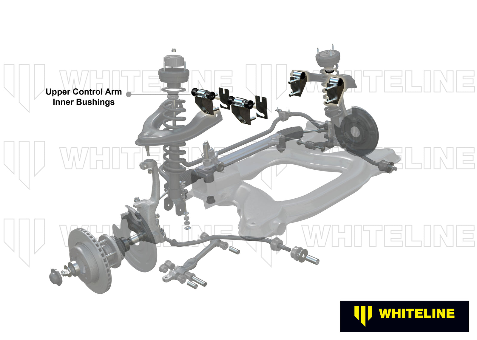 Whiteline Frnt Control Arm Upper - Bushing Kit to Suit Mitsubishi L300 and Starwagon SF-WA | W52279
