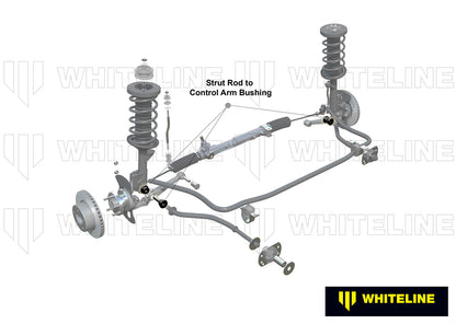 Whiteline Front Strut Rod - To Control Arm Bushing Kit to Suit Holden Commodore VB-VZ and HSV | W529