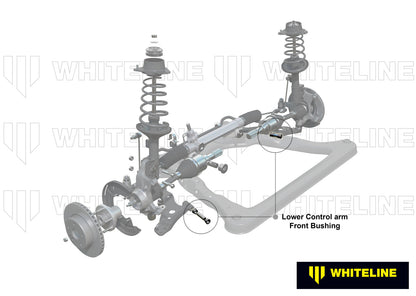 Whiteline Front Control Arm Lower - Inner Front Bushing Kit to Suit Lexus RX and Toyota Camry, Kluge