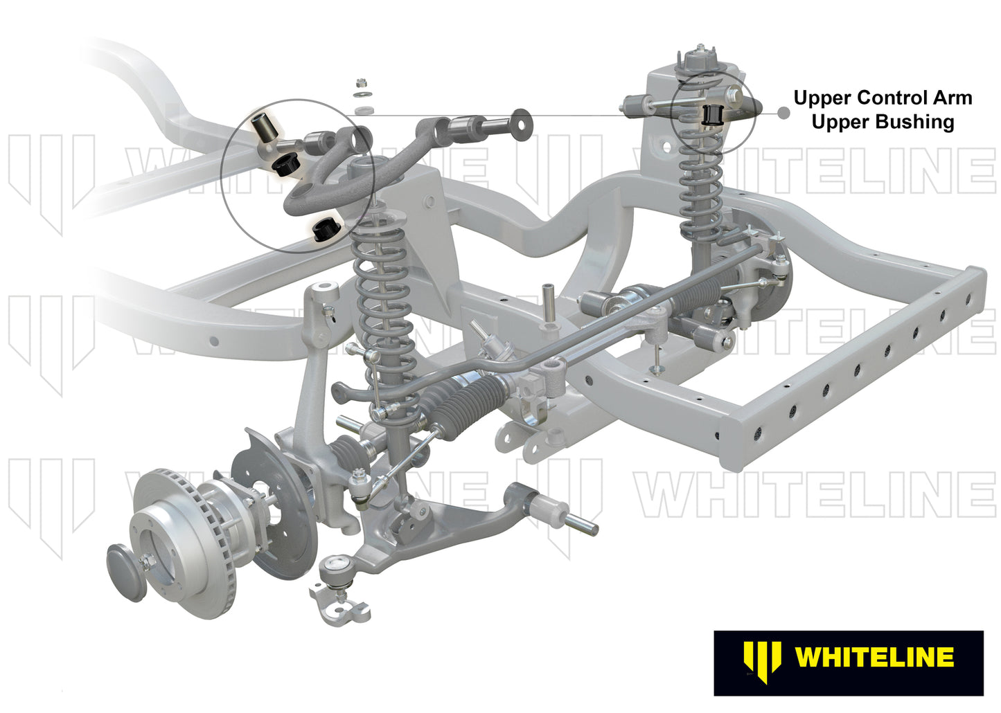 Whiteline Front Control Arm - Bushing Kit to Suit MG MGA, MGB | W53460