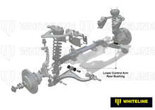 Whiteline Front Control Arm Lower - Inner Rear Bushing Kit to Suit Land Rover Discovery and Range Ro