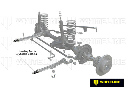 Whiteline Leading Arm - To Chassis Bushing Kit to Suit Suzuki Jimny and Sierra | W53490