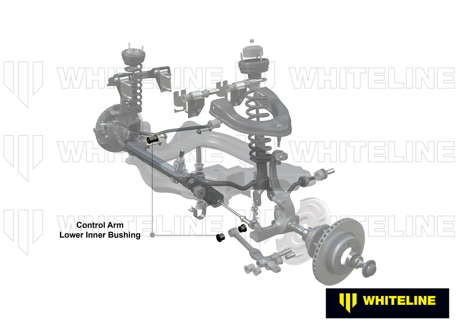 Whiteline Front Control Arm Lower - ushing Kit to Suit Toyota HiAce | W53572