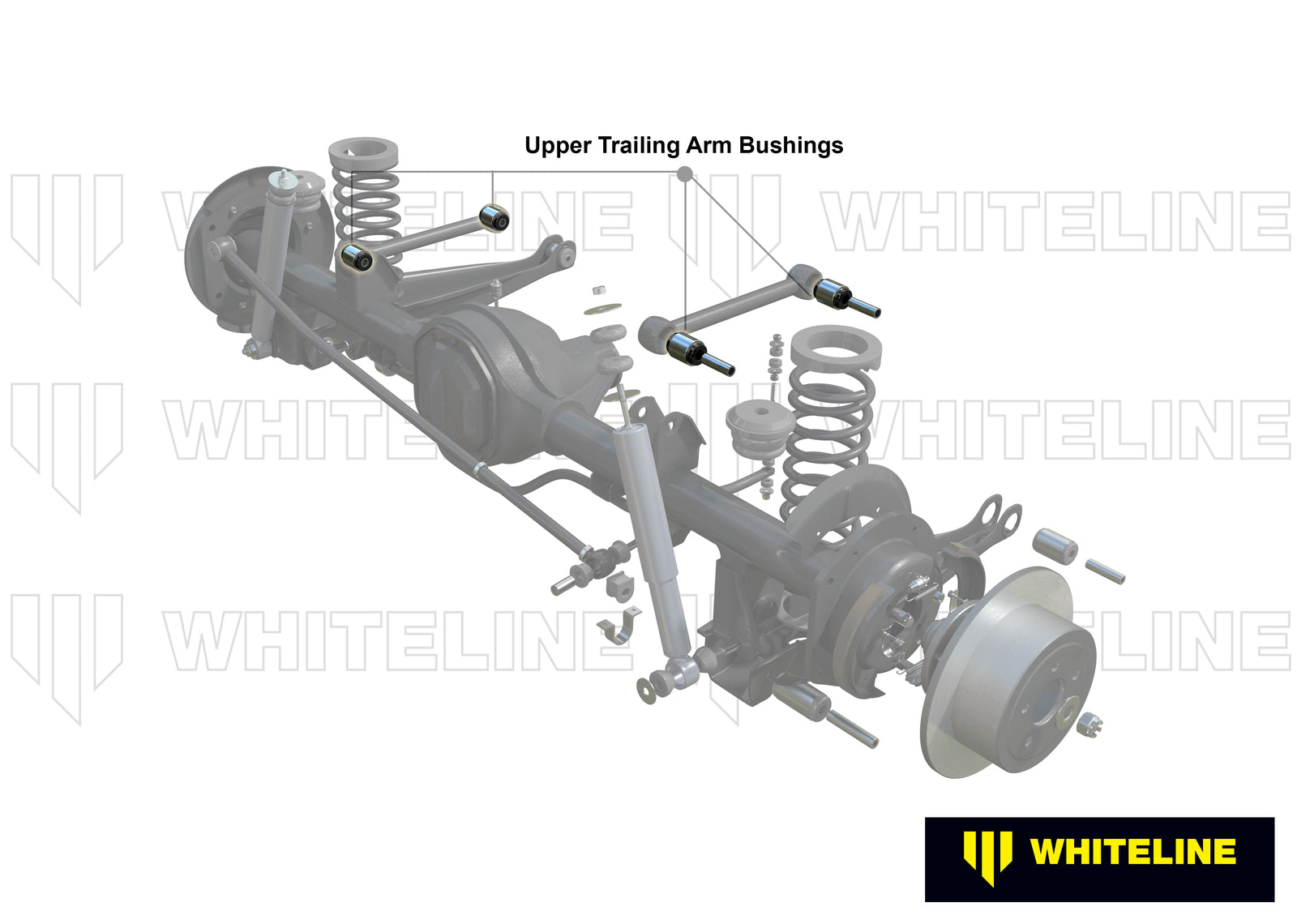 Whiteline Rear Trailing Arm Upper - Bushing Kit to Suit Holden Commodore VB-VS and HSV | W61003