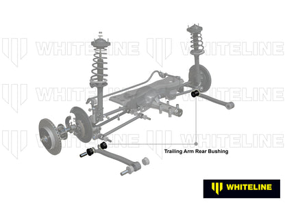 Whiteline Rear Trailing Arm Lower - Rear Bushing Kit to Suit Subaru Forester, Impreza, Legacy and O