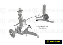 Whiteline Rear Control Arm Lower - Inner Rear Bushing Kit to Suit Holden Barina, Suzuki Cultus and S