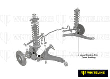 Whiteline Rear Control Arm Lower - Outer Bushing Kit to Suit Holden Barina, Suzuki Cultus and Swift