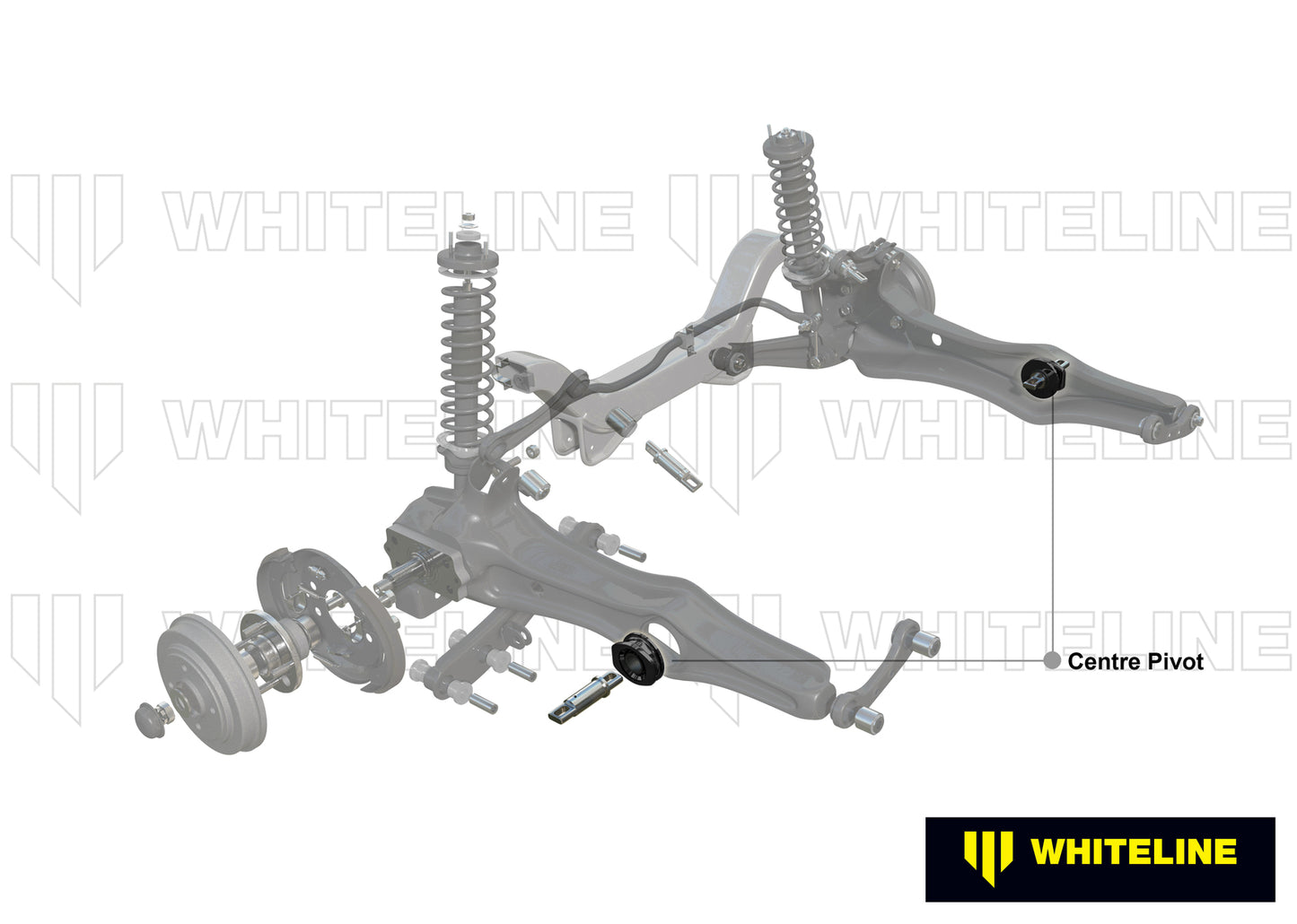 Whiteline Rear Trailing Arm - Centre Pivot Bushing Kit to Suit Honda Integra DA, DB, DC2 | W61509