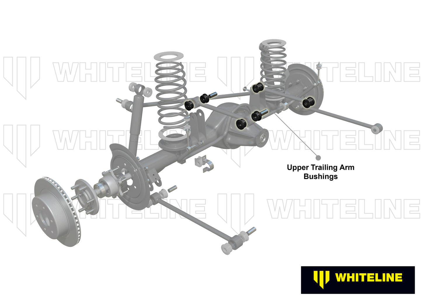 Whiteline Rear Trailing Arm - Bushing Kit to Suit Toyota Corolla KE70, AE86, AE90 | W61675
