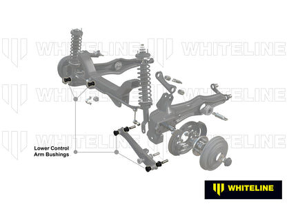 Whiteline Rear Control Arm Lower Rear - Bushing Kit to Suit Honda Integra DA, DB | W62009