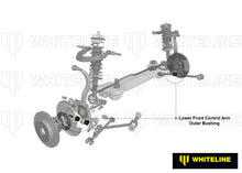 Whiteline Rear Control Arm Lower - Outer Bushing Kit to Suit Mitsubishi Galant HJ and Magna TE-TW |
