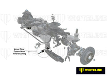 Whiteline Rear Control Arm Lower Rear - Inner Bushing Kit to Suit Holden Commodore VE, VF and HSV |