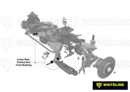 Whiteline Rear Control Arm Lower Rear - Inner Bushing Kit to Suit Holden Commodore VE, VF and HSV |
