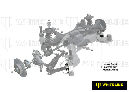 Whiteline Rear Control Arm Lower Front - Inner Bushing Kit to Suit Holden Commodore VE, VF and HSV |