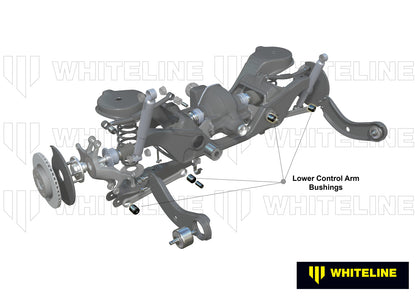 Whiteline Rear Control Arm Lower Front - Bushing Kit to Suit Ford Focus, Mazda3 and Volvo C30, S40 |