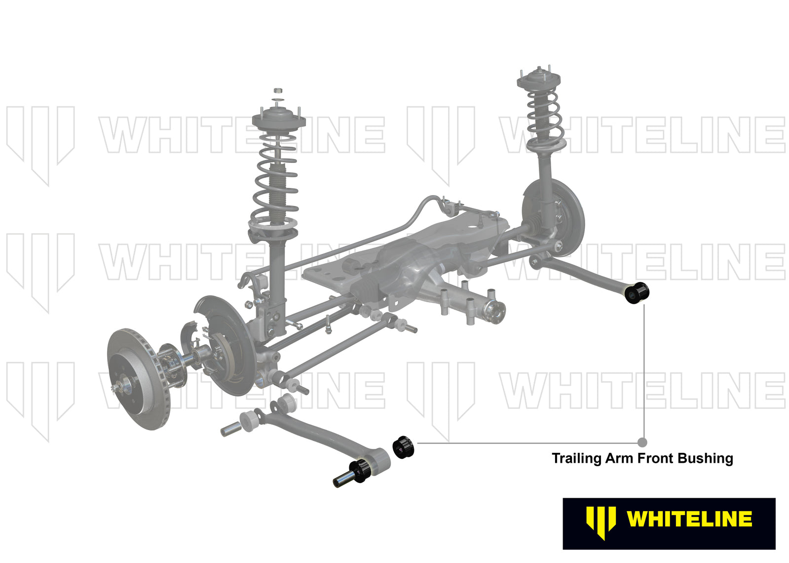 Whiteline Trailing Arm - Front Bushing Kit | W63350