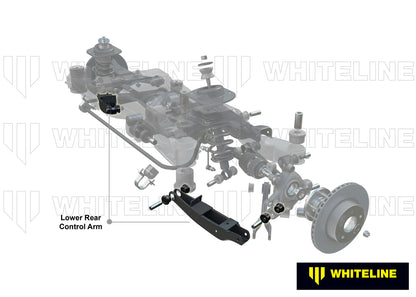 Whiteline Rear Control Arm - Bushing Kit to Suit BMW 1 Series, 3 Series and X1 | W63400