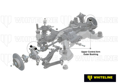 Whiteline Rear Control Arm Upper Rear - Outer Bushing Kit to Suit BMW 1 Series, 3 Series and X1 | W6