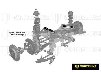 Whiteline Rear Control Arm Upper - Inner Bushing Kit to Suit Mitsubishi Pajero NM-NX | W63417A