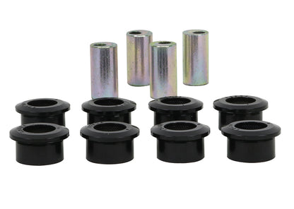 Whiteline Rear Control Arm Lower Rear - Outer Bushing Kit Double Offset to Suit Holden Commodore VE,