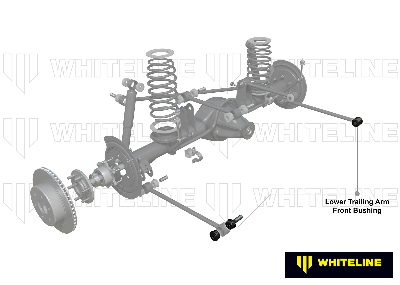 Whiteline Trailing Arm Lower - Bushing Kit to Suit Jeep Grand Cherokee WJ, WG | W63431