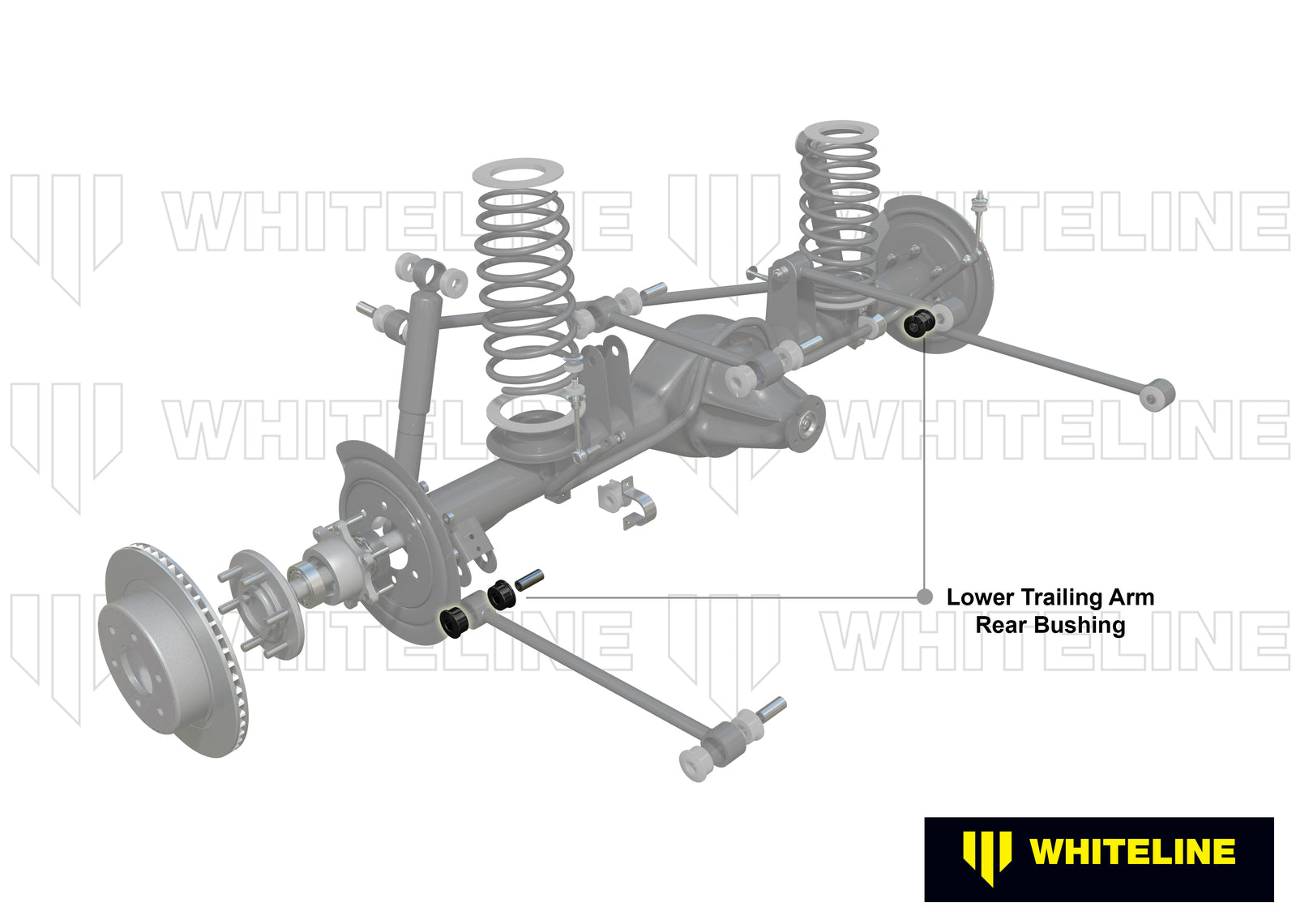 Whiteline Trailing Arm Lower - Bushing Kit to Suit Jeep Grand Cherokee WJ, WG | W63431