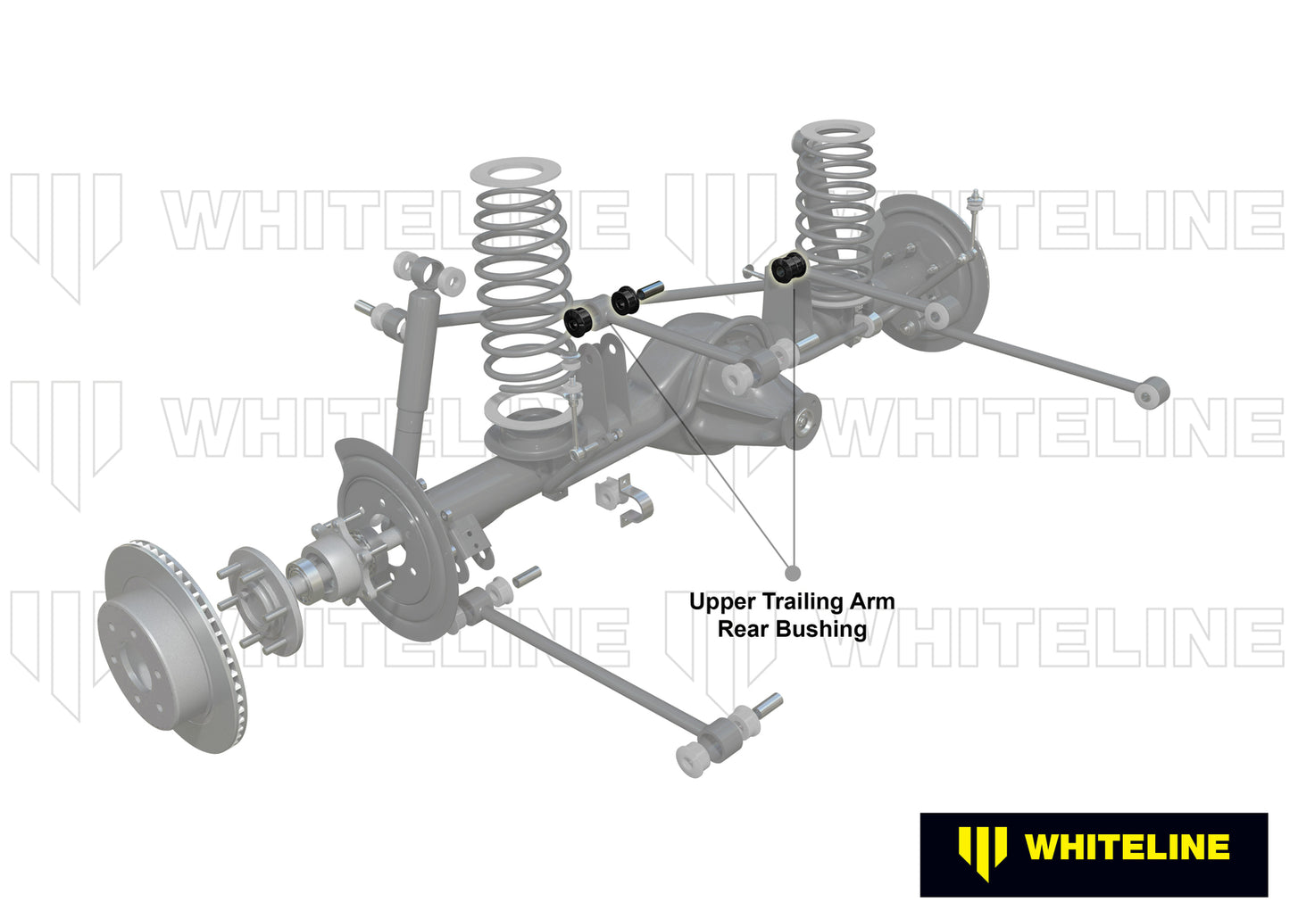 Whiteline Front Trailing Arm Upper - Rear Bushing Kit to Suit Jeep Gladiator JT and Wrangler JL | W6