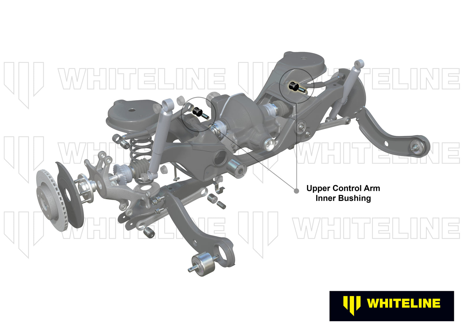 Whiteline Rear Control Arm Upper - Inner Bushing Kit to Suit Audi, Seat, Skoda and Volkswagen PQ35 F