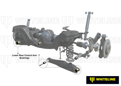 Whiteline Rear Control Arm Lower Rear - Bushing Kit to Suit Mazda CX-5 KE, KF and Mazda6 GJ,GL | W63