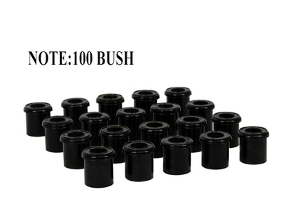 Whiteline Rear Leaf Spring - Bushing Kit Bulk Pack to Suit Holden Colorado, Rodeo, Isuzu D-Max and L
