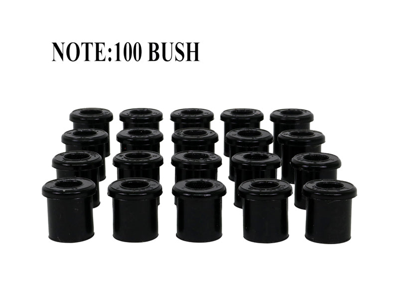 Whiteline Leaf Spring - Bushing Kit - Bulk to Suit Toyota HiLux, Land Cruiser, 4Runner and HiAce | W
