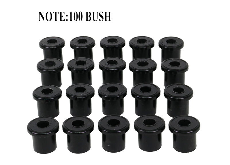 Whiteline Leaf Spring - Bushing Kit - Bulk o Suit Nissan Patrol and Toyota Land Cruiser | W71042/100