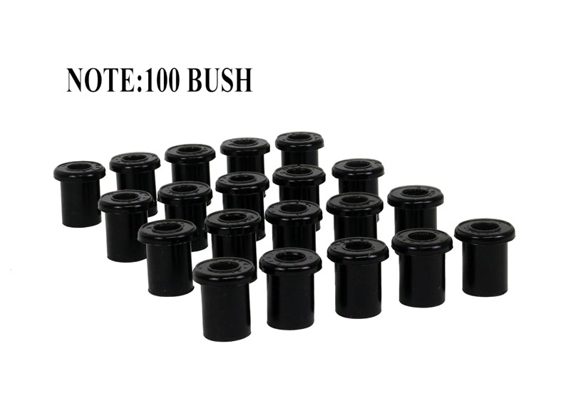 Whiteline Rear Leaf Spring - Bushing Kit - Bulk to Suit Mitsubishi Challenger, L300, Pajero and Trit