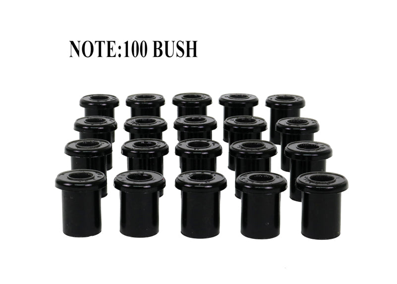 Whiteline Rear Leaf Spring - Bushing Kit - Bulk to Suit Mitsubishi Challenger, L300, Pajero and Trit