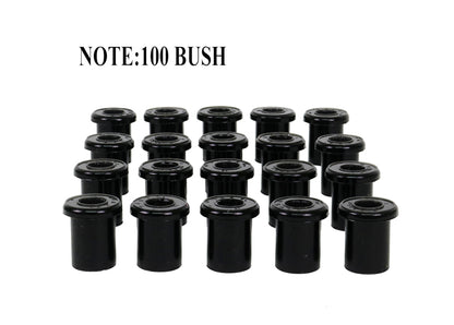 Whiteline Rear Leaf Spring - Bushing Kit - Bulk to Suit Mitsubishi Challenger, L300, Pajero and Trit
