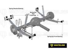 Whiteline Leaf Spring - Bushing Kit to Suit Toyota Land Cruiser 40 Series | W71059
