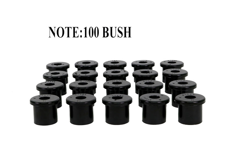 Whiteline Rear Leaf Spring - Bushing Kit to Suit Land Cruiser 70 Series | W71084/100