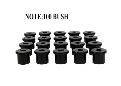 Whiteline Rear Leaf Spring - Bushing Kit to Suit Land Cruiser 70 Series | W71084/100