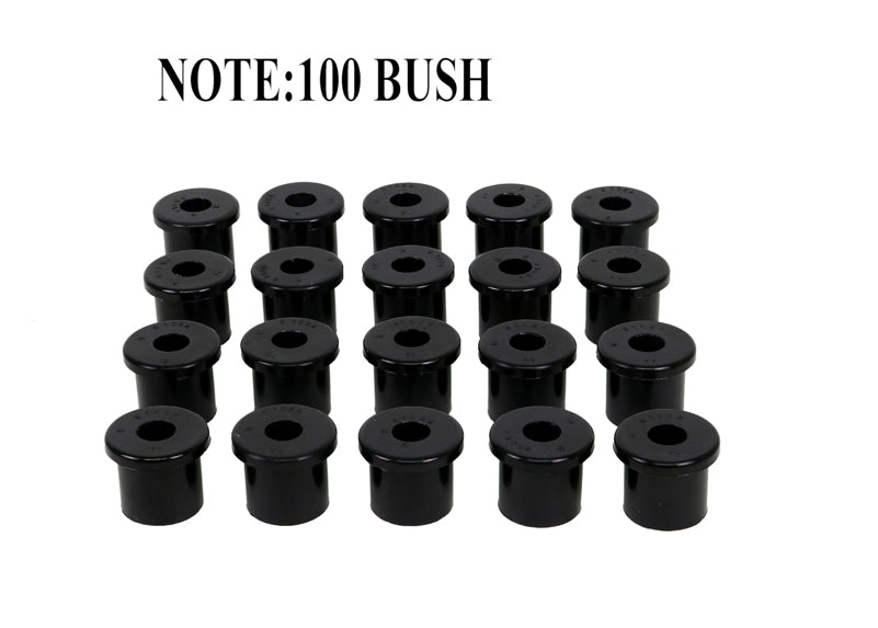 Whiteline Rear Leaf Spring - Bushing Kit to Suit Land Cruiser 70 Series | W71084/100