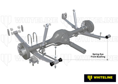 Whiteline Rear Leaf Spring - Bushing Kit to Suit Chrysler Valiant and Nissan 260C, 280C | W71377