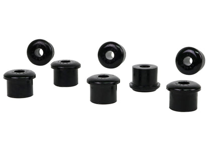 Whiteline Rear Leaf Spring - Rear Eye and Shackle Bushing Kit to Suit Ford Falcon XK-XP and Mustang