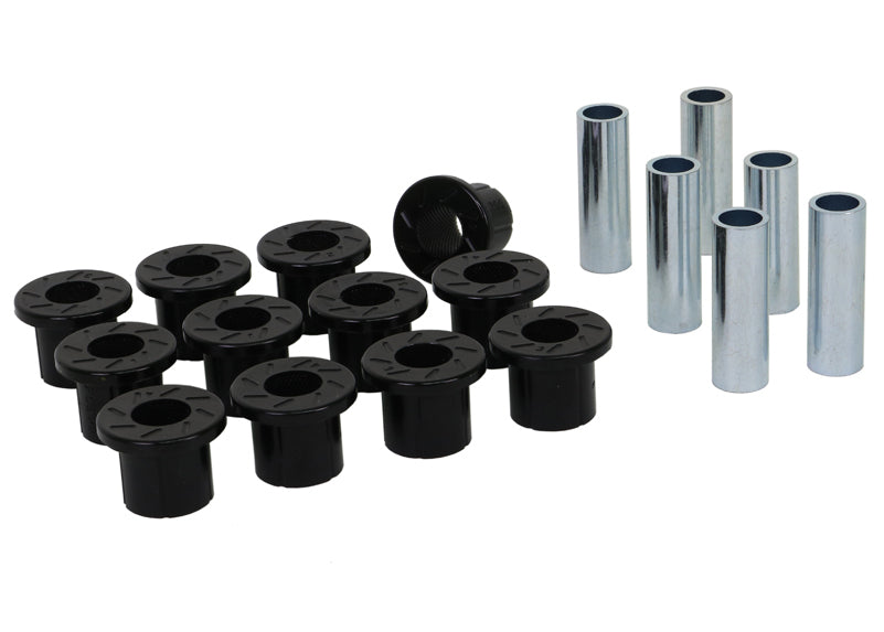 Whiteline Rear Leaf Spring - Bushing Kit to Suit Ford Courier, Econovan and Mada B Series Bravo | W7