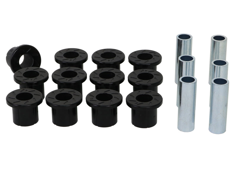 Whiteline Rear Leaf Spring - Bushing Kit to Suit Ford Courier, Econovan and Mada B Series Bravo | W7