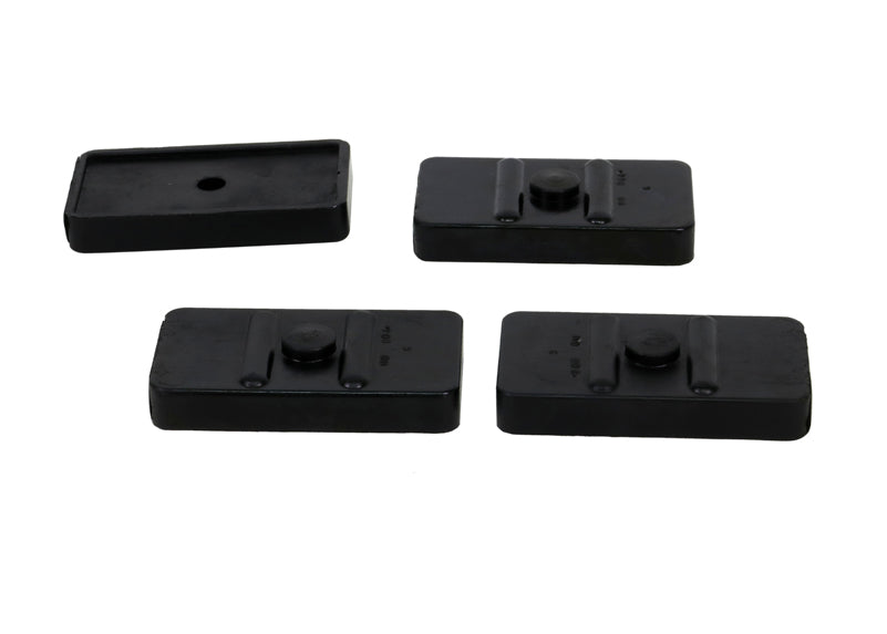 Whiteline Rear Leaf Spring - To Saddle Insulator Bushing Kit to Suit Holden FE-HG | W71492