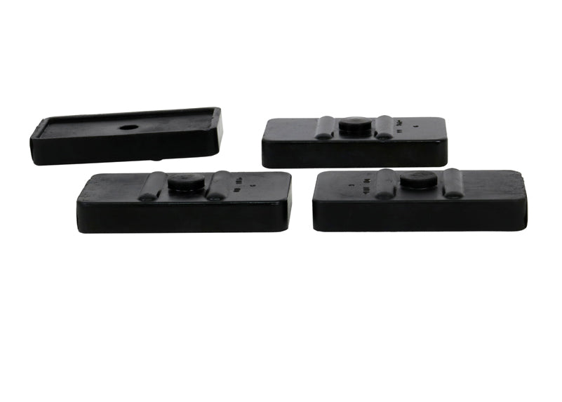 Whiteline Rear Leaf Spring - To Saddle Insulator Bushing Kit to Suit Holden FE-HG | W71492
