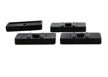 Whiteline Rear Leaf Spring - To Saddle Insulator Bushing Kit to Suit Holden FE-HG | W71492