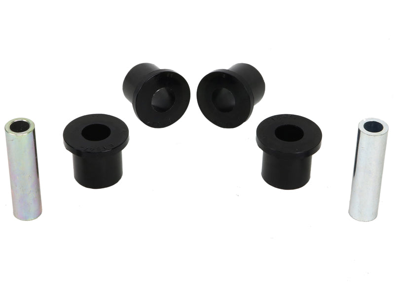 Whiteline Rear Leaf Spring - Rear Eye and Shackle Bushing Kit to Suit Nissan Navara D21, D22 2wd/4wd