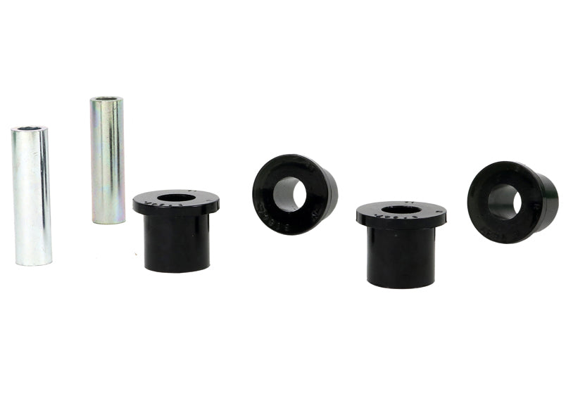 Whiteline Rear Leaf Spring - Rear Eye and Shackle Bushing Kit to Suit Nissan Navara D21, D22 2wd/4wd