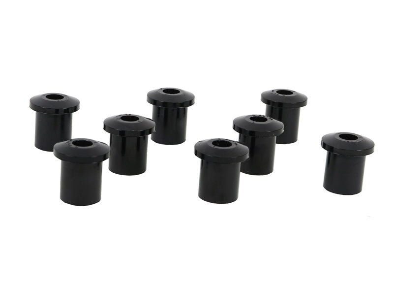 Whiteline Front Leaf Spring - Front Eye and Shackle Bushing Kit to Suit Jeep Cj5 - Cj8 | W72319